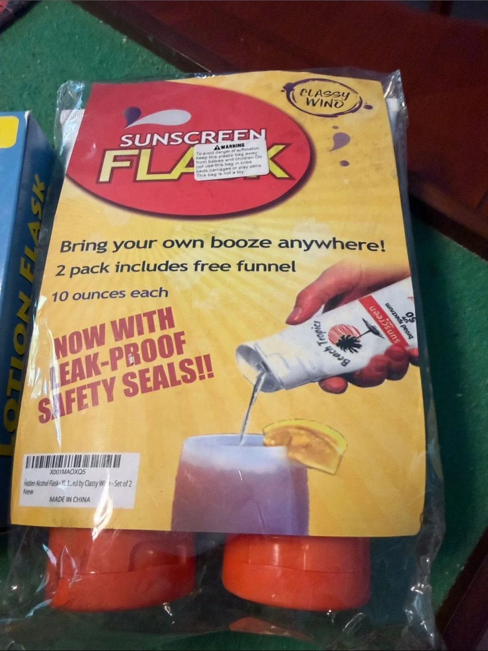 N/A lotion flasks
